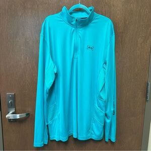 Under Armour Fishing Performance Loose Fit Quarter Zip Pullover- Mens 3XL